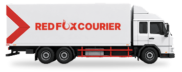 RedFox Courier delivery truck